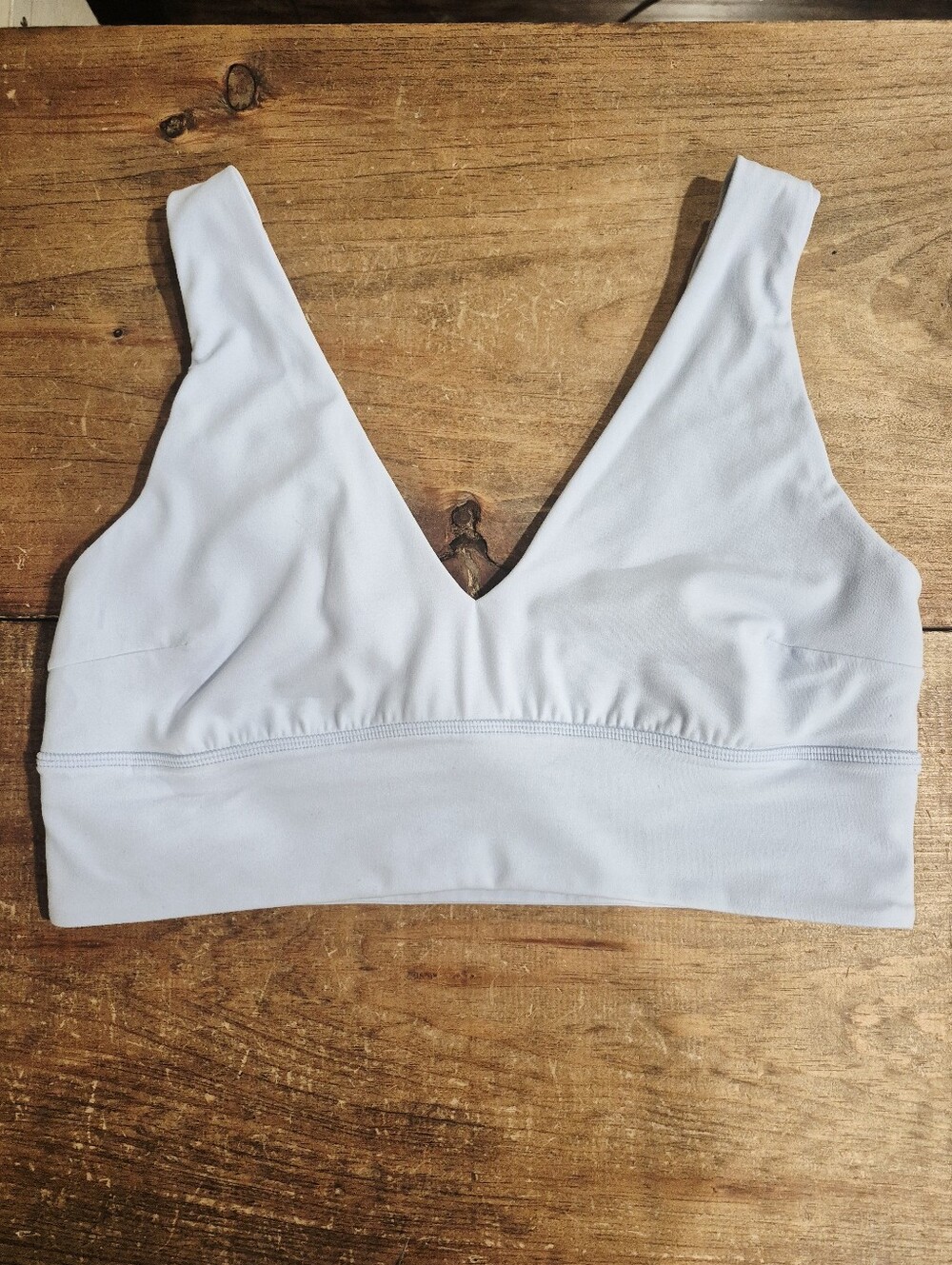 Lululemon Align V-Neck Bra Light Support, C/D Cup Light Blue